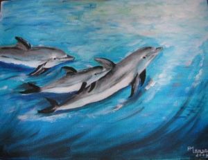 Voir le détail de cette oeuvre: dauphins